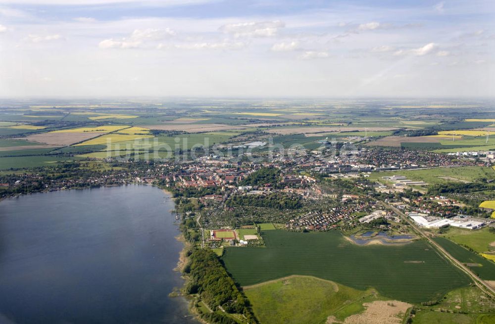 Prenzlau aus der Vogelperspektive: Prenzlau