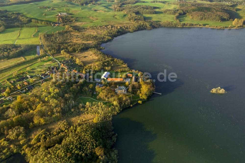 Luftaufnahme Prillwitz - Prillwitz am Lieps See an der Mecklenburgische Seenplatte im Bundesland Mecklenburg-Vorpommern