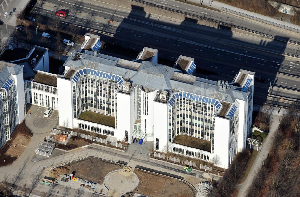 München aus der Vogelperspektive: Prinamed Ärztehaus in München