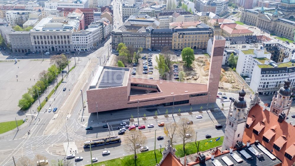 Luftbild Leipzig - Probstei - Kirche St.Trinitatis in Leipzig im Bundesland Sachsen