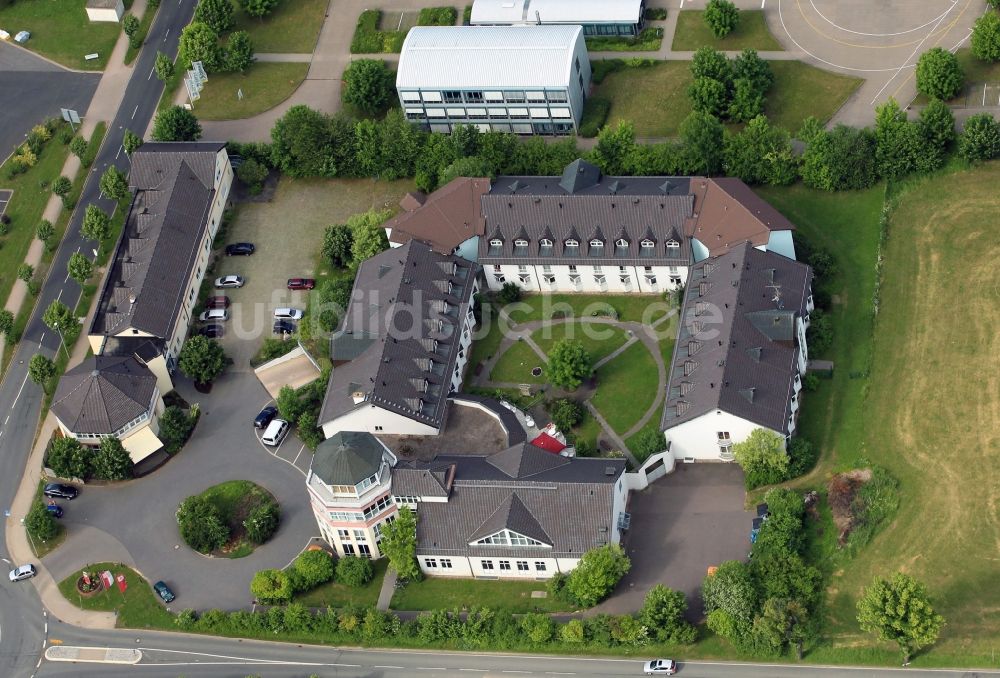 Luftaufnahme Gotha - Procon Seniorenzentrum Turmhotel in Gotha im Bundesland Thüringen