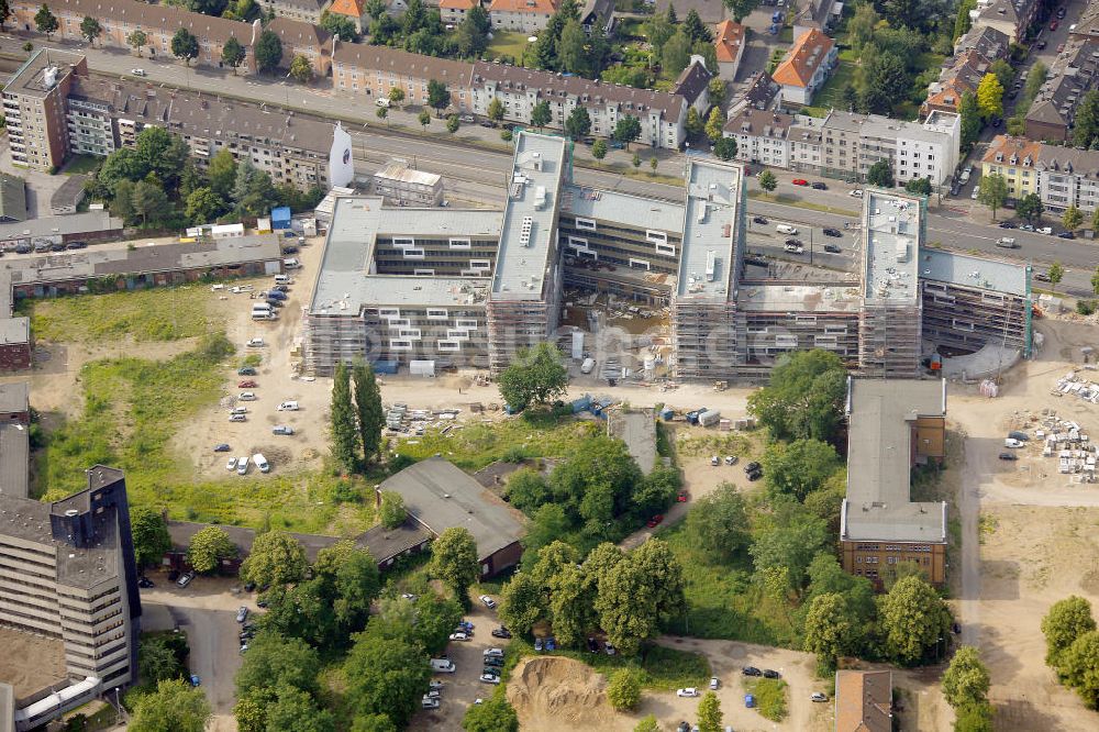 Luftaufnahme Düsseldorf - Projektbaustelle der LEG in Düsseldorf-Derendorf