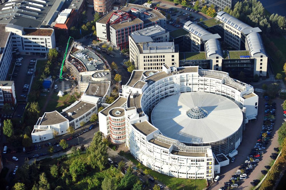 Berlin von oben - PTZ und IWF der Technischen Universität Berlin