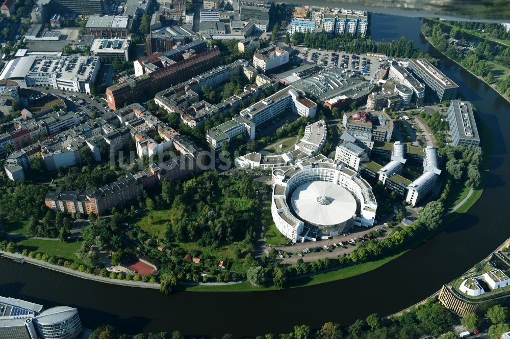 Luftbild Berlin - PTZ und IWF der Technischen Universität Berlin