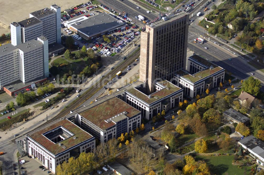 Berlin aus der Vogelperspektive: Pyramide in Berlin Lichtenberg