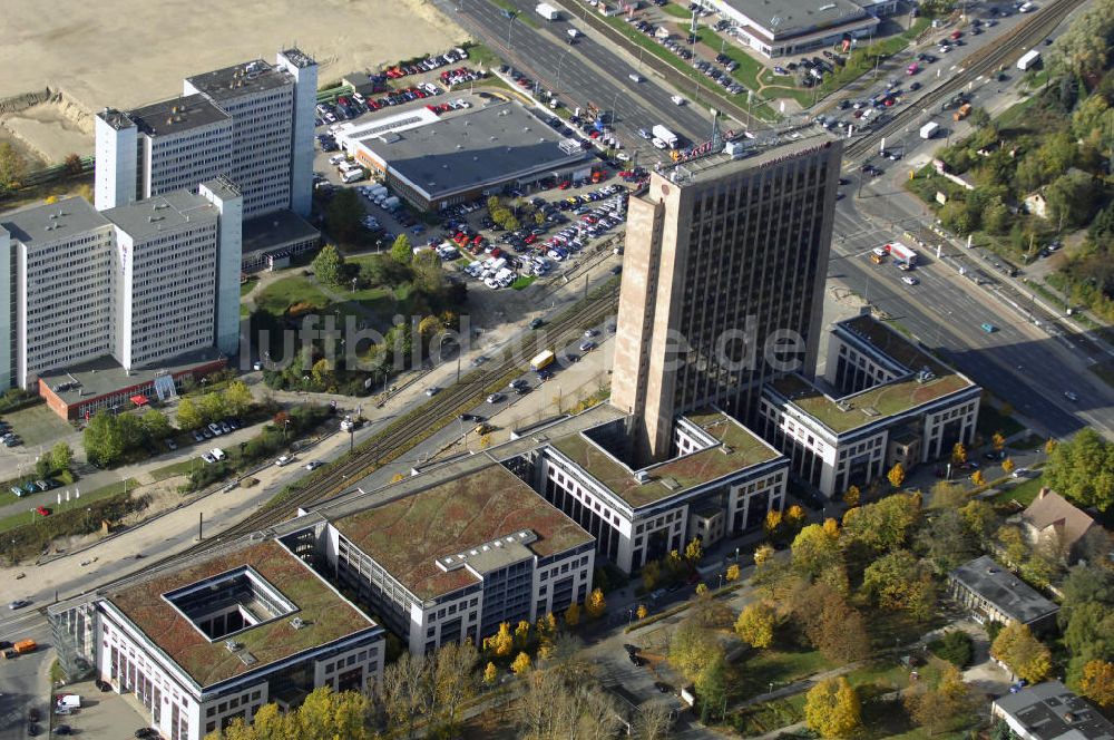 Luftbild Berlin - Pyramide in Berlin Lichtenberg