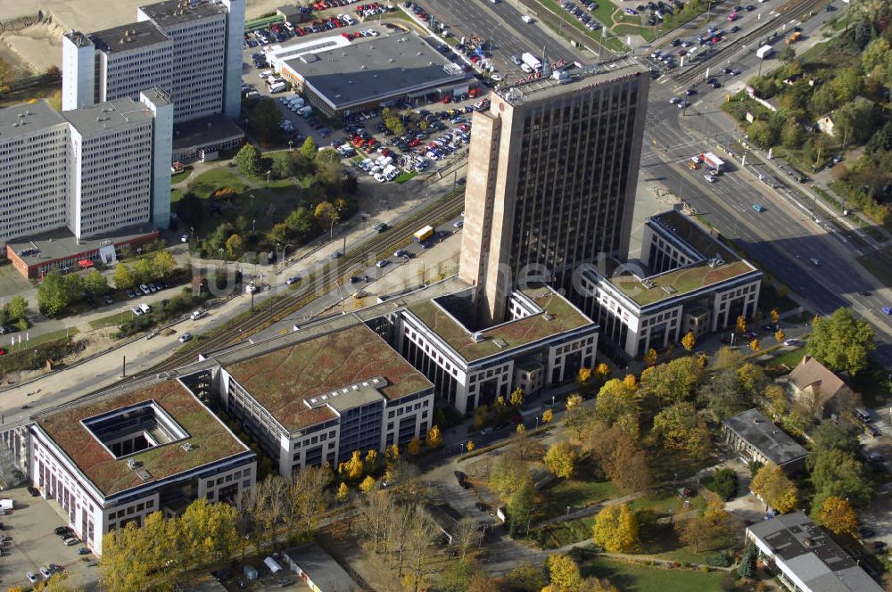 Luftaufnahme Berlin - Pyramide in Berlin Lichtenberg