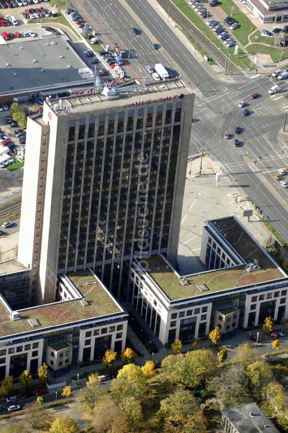 Berlin aus der Vogelperspektive: Pyramide in Berlin Lichtenberg