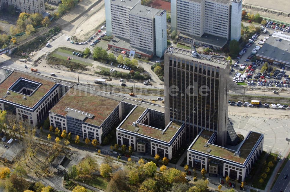 Berlin von oben - Pyramide in Berlin Lichtenberg