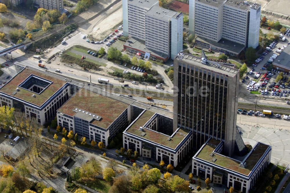 Berlin aus der Vogelperspektive: Pyramide in Berlin Lichtenberg