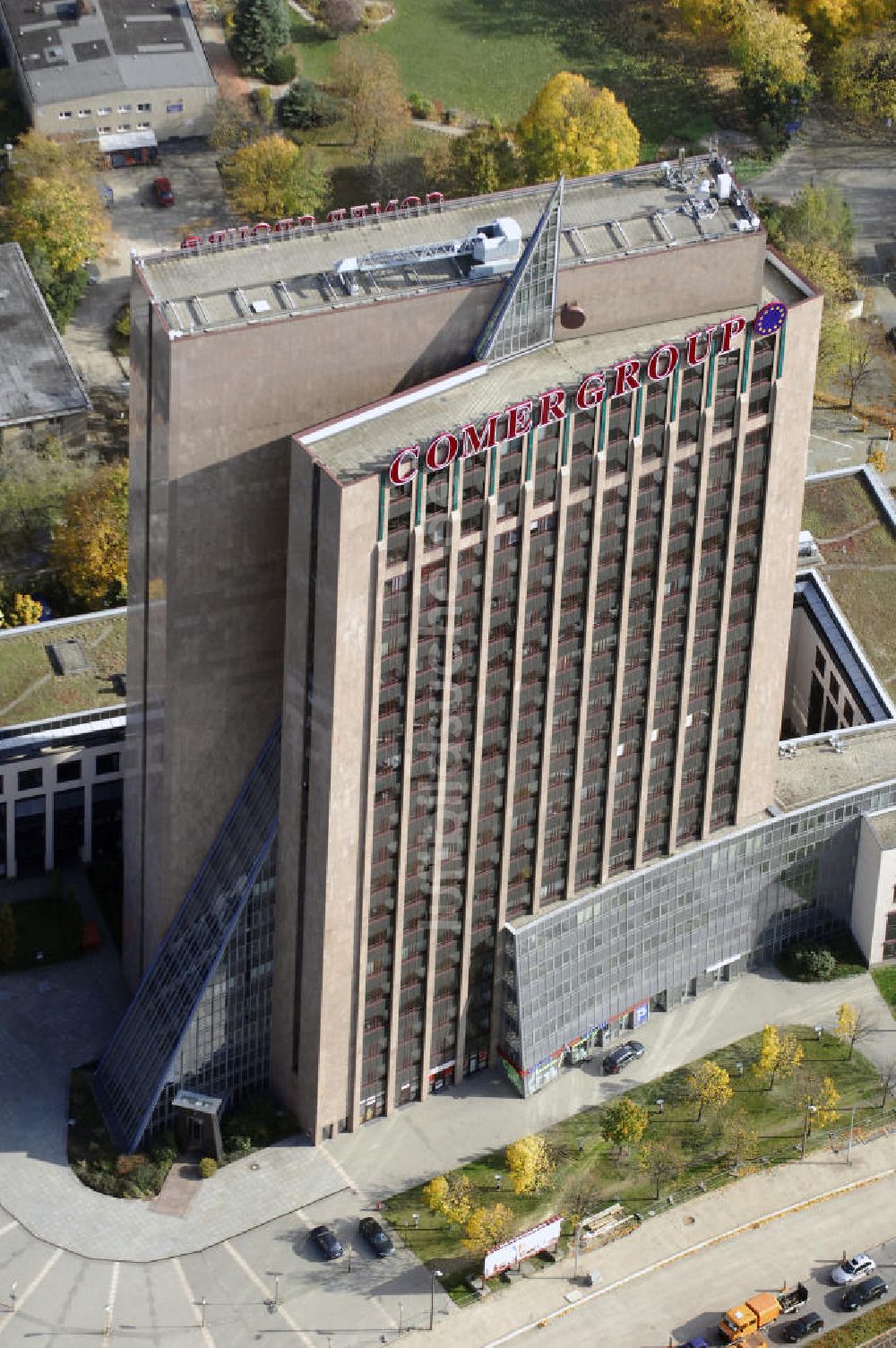 Berlin von oben - Pyramide in Berlin Lichtenberg