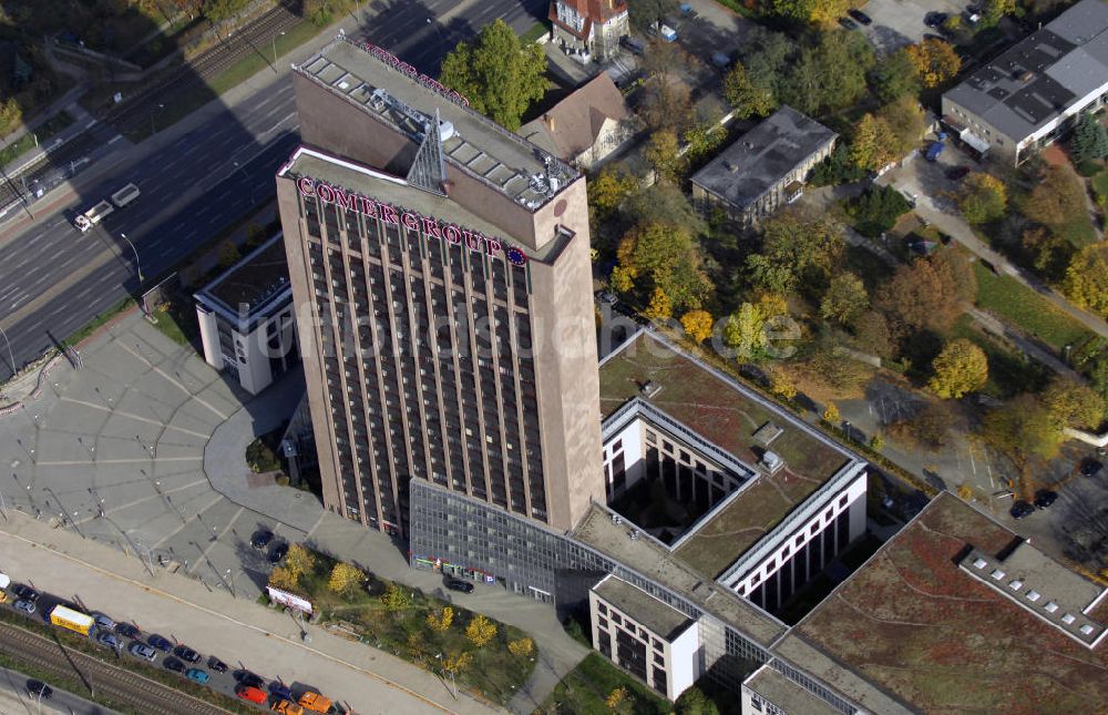 Berlin aus der Vogelperspektive: Pyramide in Berlin Lichtenberg