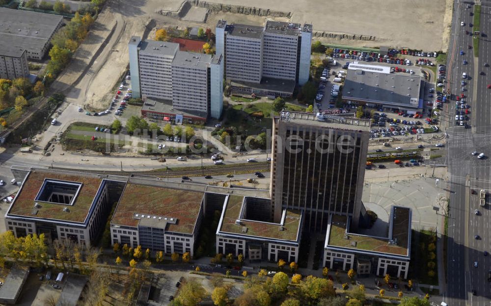 Luftbild Berlin - Pyramide in Berlin Lichtenberg