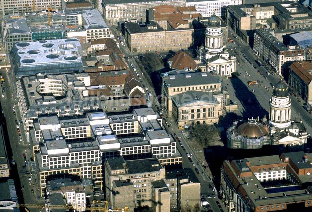 Luftbild Berlin - Quartier 205 bis 207 an der Friedrichstrasse.