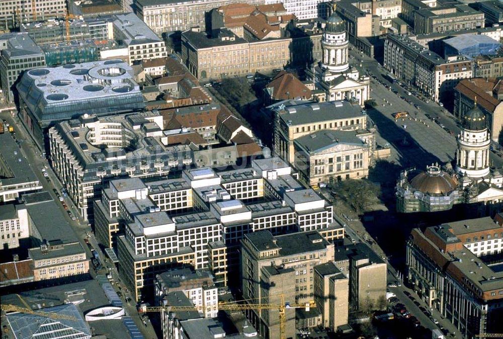 Luftaufnahme Berlin - Quartier 205 bis 207 an der Friedrichstrasse.