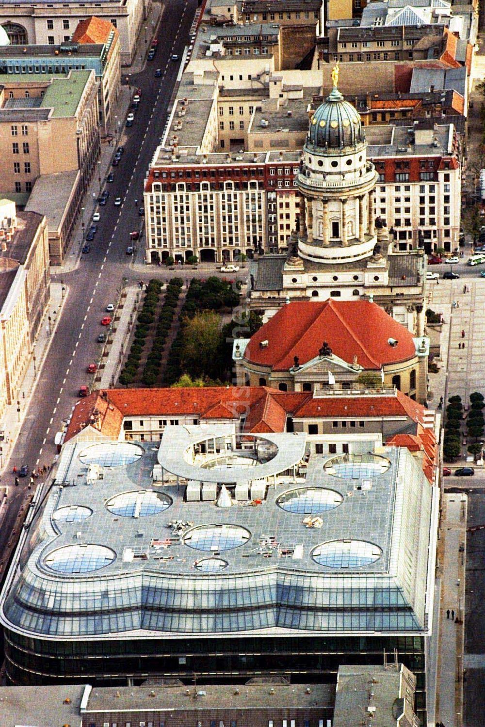 Berlin von oben - Quartier 207 der Friedrichstadtpassagen.