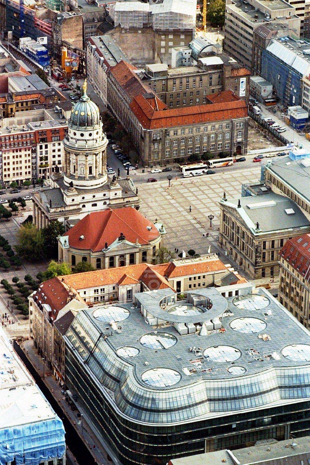 Luftbild Berlin - Quartier 207 der Friedrichstadtpassagen.