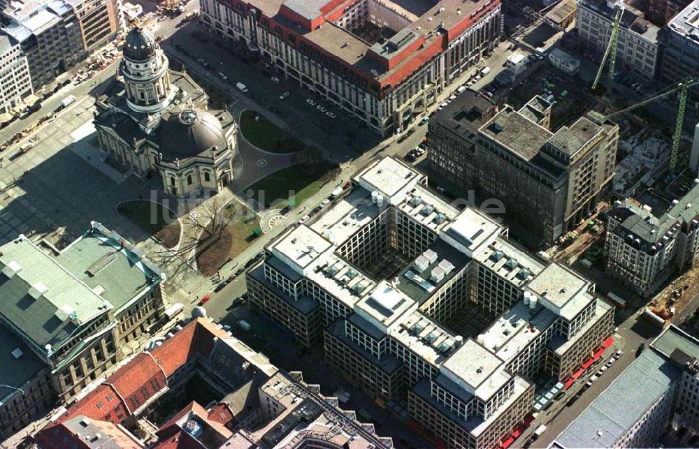 Berlin von oben - Quartier 205 der Friedrichstadtpassagen