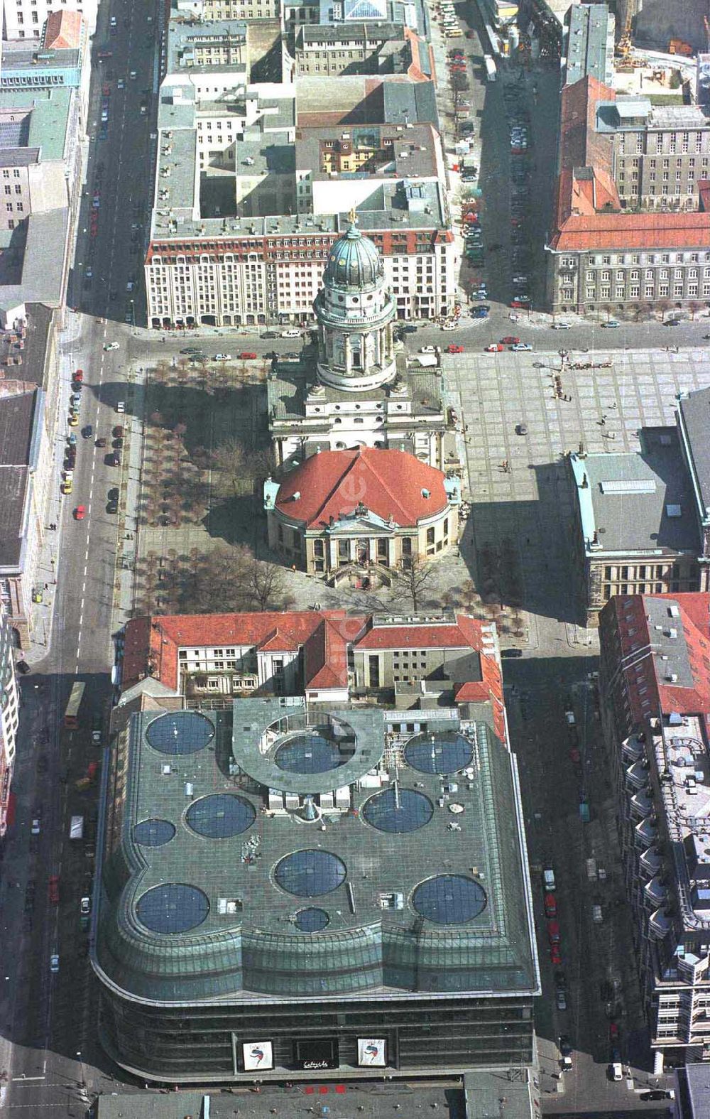 Berlin von oben - Quartier 207 an der Friedrichstraße