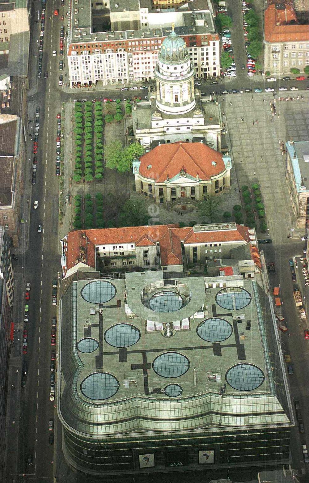 Berlin aus der Vogelperspektive: Quartier 207 der Friedrichstraße