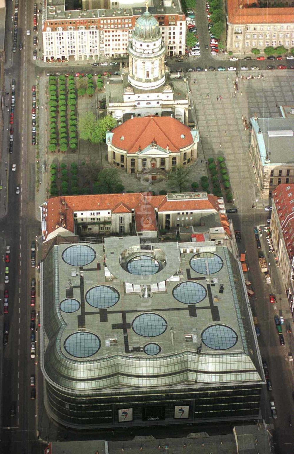 Luftbild Berlin - Quartier 207 der Friedrichstraße