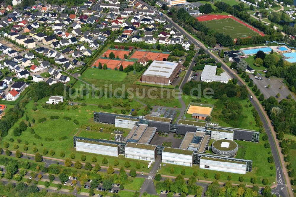 Luftaufnahme Remagen - RAC Hochschule Koblenz - Standort RheinAhrCampus in Remagen im Bundesland Rheinland-Pfalz, Deutschland