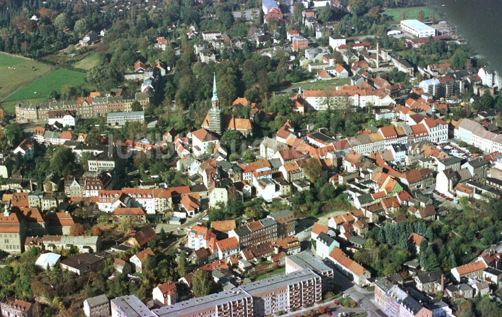 Luftaufnahme Radeberg - Radeberger Stadtzentrum