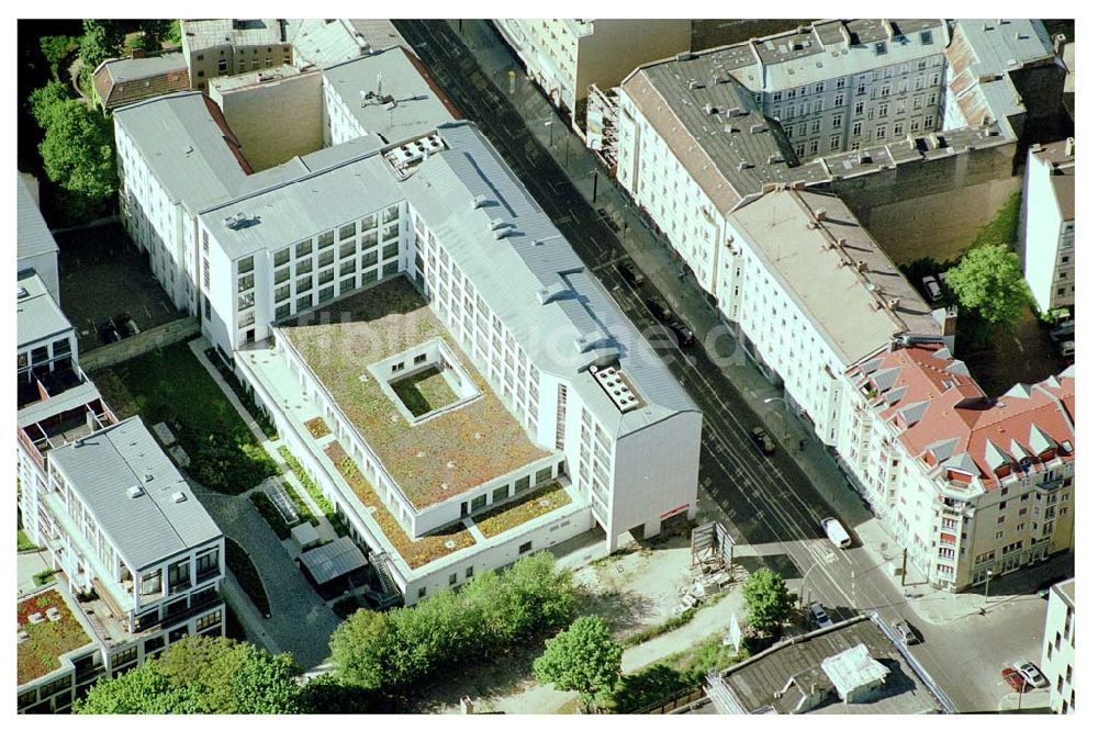 Berlin - Mitte von oben - RAMADA Hotel Berlin-Mitte