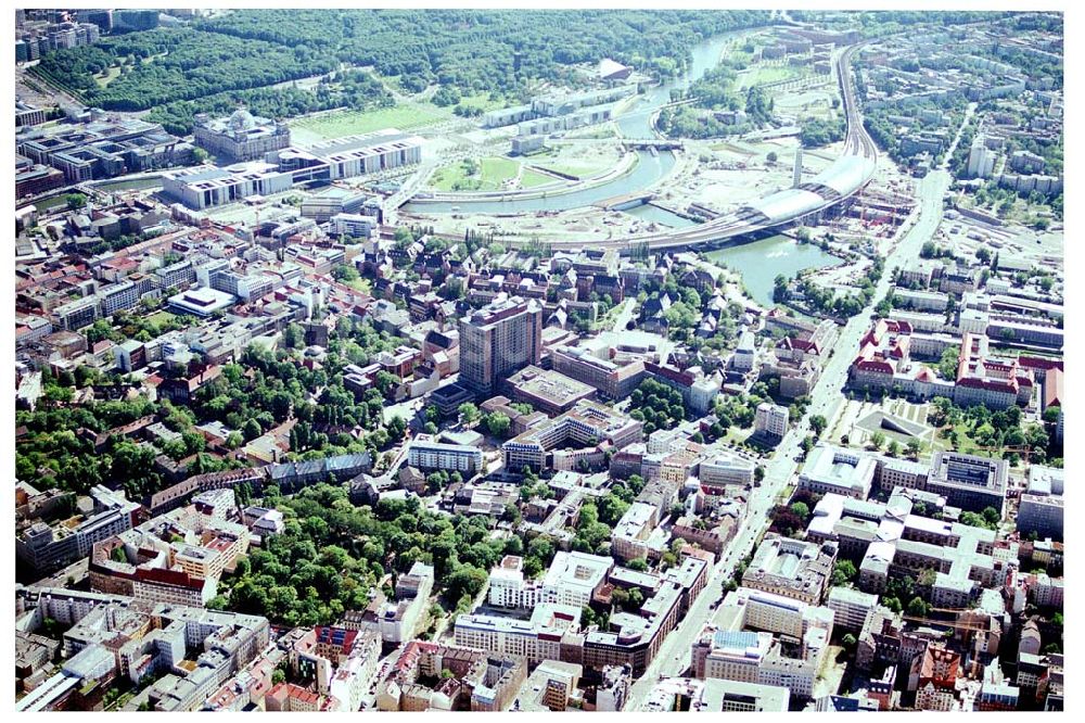 Luftbild Berlin - Mitte - RAMADA Hotel Berlin-Mitte