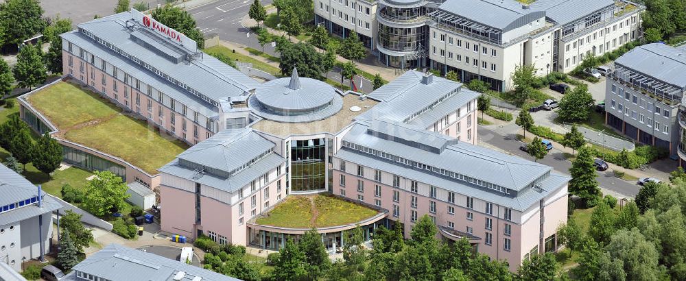 Magdeburg von oben - Ramada Hotel Magdeburg