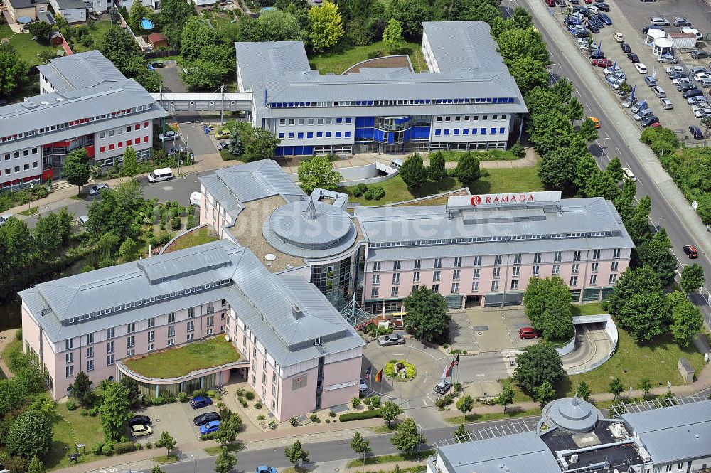 Luftaufnahme Magdeburg - Ramada Hotel Magdeburg