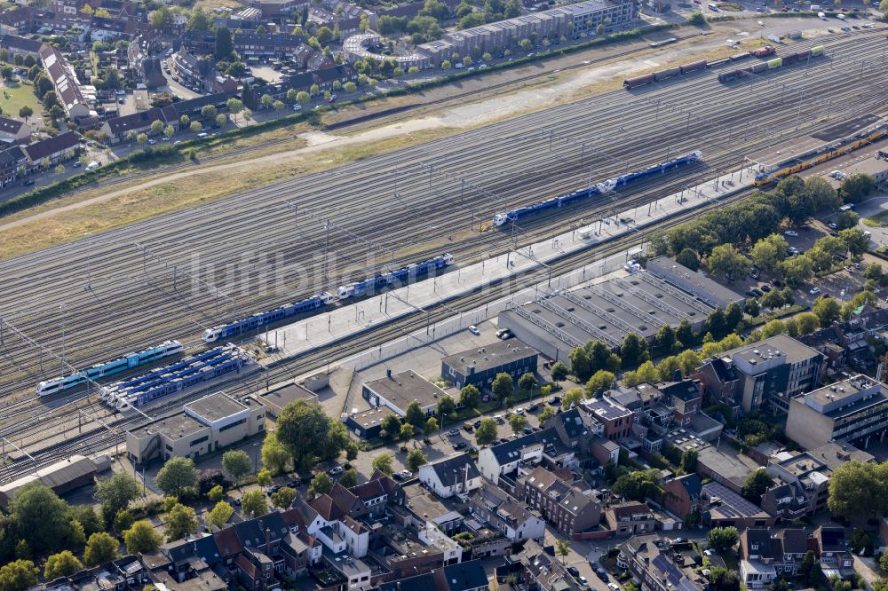 Luftbild Venlo - Rangierbahnhof und Güterbahnhof in Venlo in Limburg, Niederlande