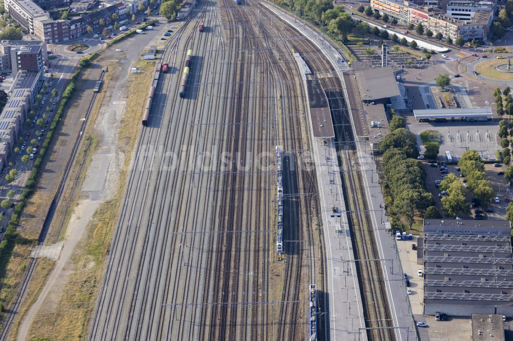 Luftbild Venlo - Rangierbahnhof und Güterbahnhof in Venlo in Limburg, Niederlande