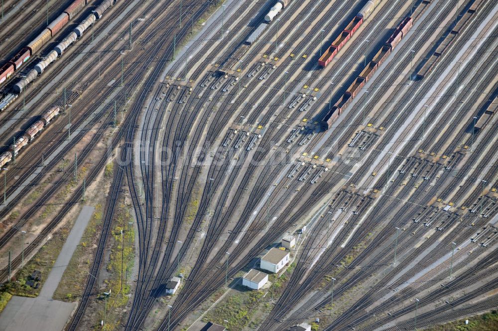 Luftbild Mannheim - Rangierbahnhof Mannheim in Baden-Württemberg