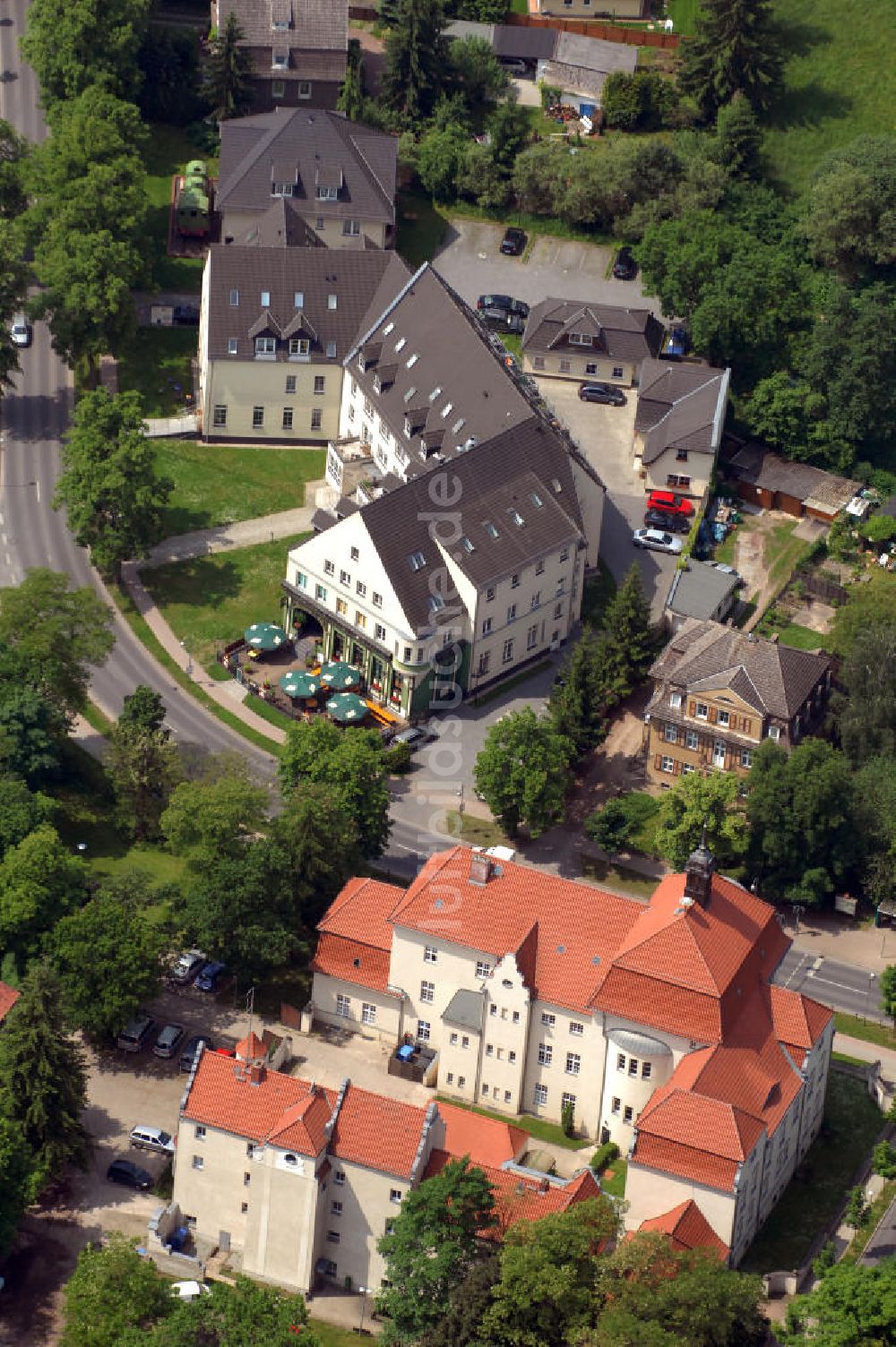 Luftbild Altlandsberg - Rathaus Altlandsberg