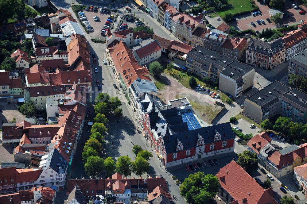 Luftaufnahme Arnstadt - Rathaus von Arnstadt in Thüringen