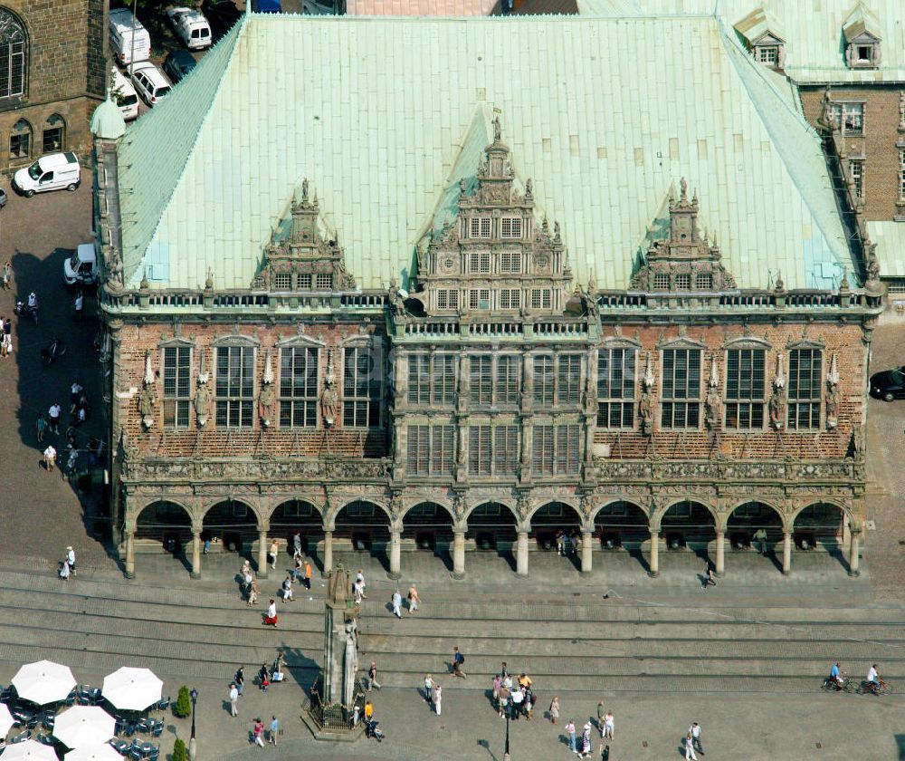 Luftbild Bremen - Rathaus Bremen