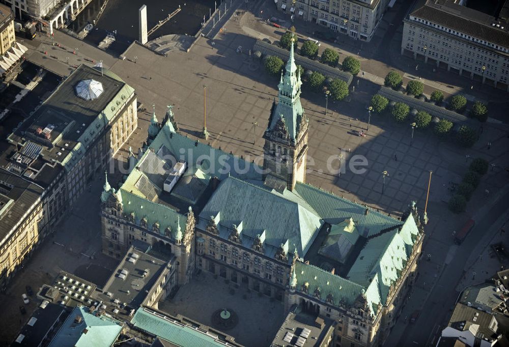 Luftaufnahme Hamburg - Rathaus Hamburg