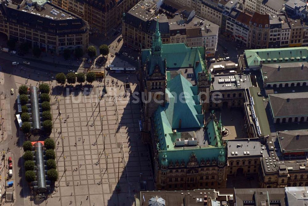 Luftbild Hamburg - Rathaus Hamburg