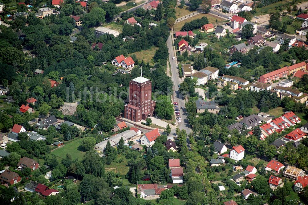 Neuenhagen von oben - Rathaus Neuenhagen