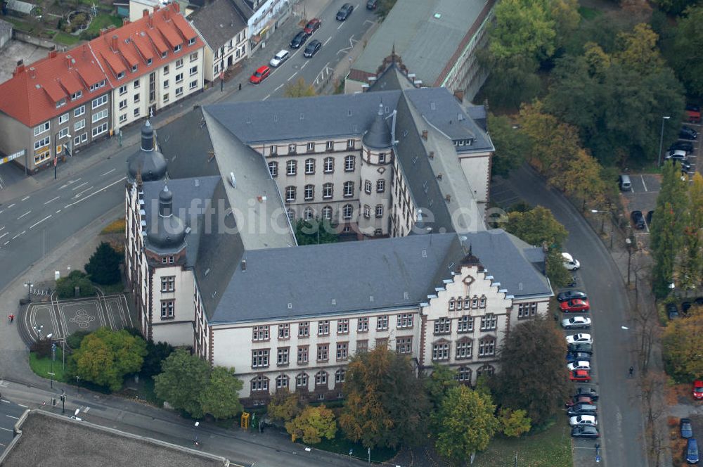 Hamm aus der Vogelperspektive: Rathaus der Stadt Hamm