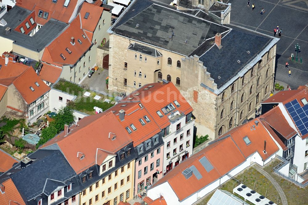 Luftbild Weimar - Rathaus von Weimar in Thüringen