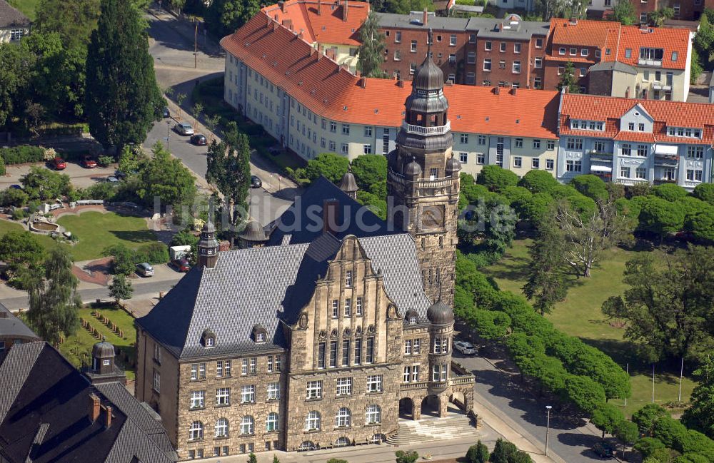 Luftaufnahme Wittenberg - Rathaus Wittenberge