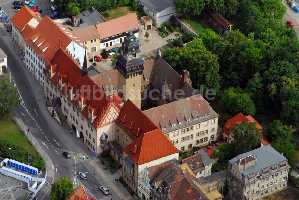 Luftaufnahme Zeitz - Rathaus Zeitz