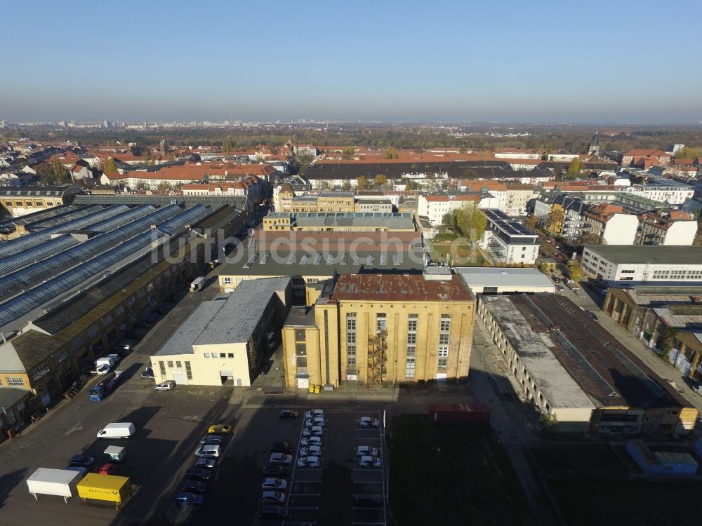 Berlin aus der Vogelperspektive: Rathenau-Hallen in Berlin