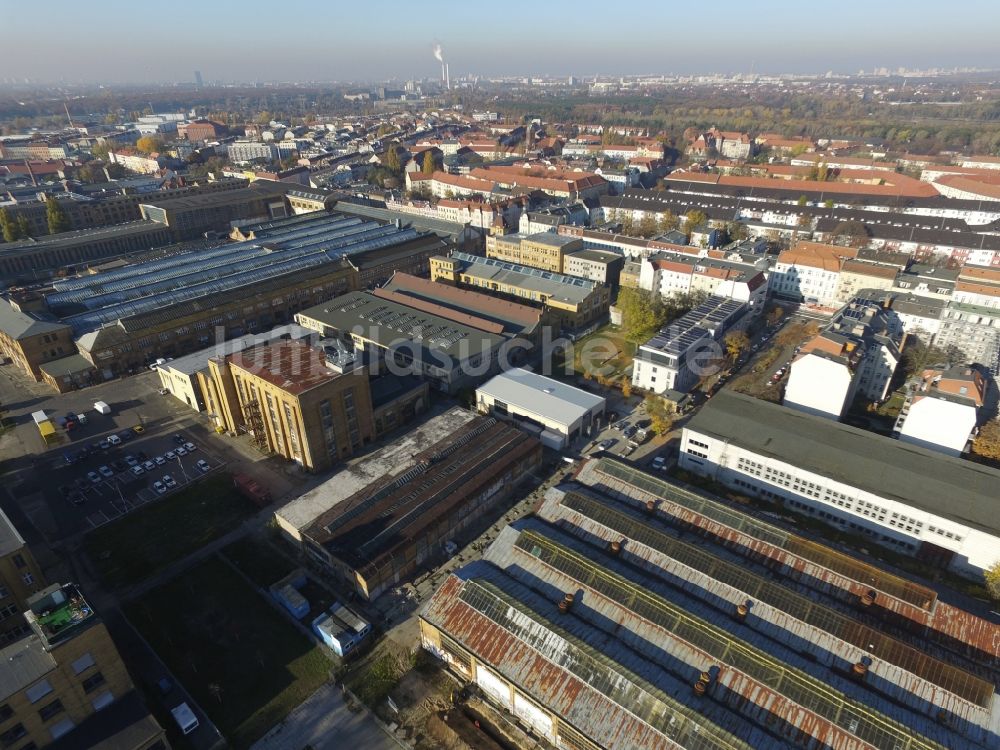 Luftaufnahme Berlin - Rathenau-Hallen in Berlin