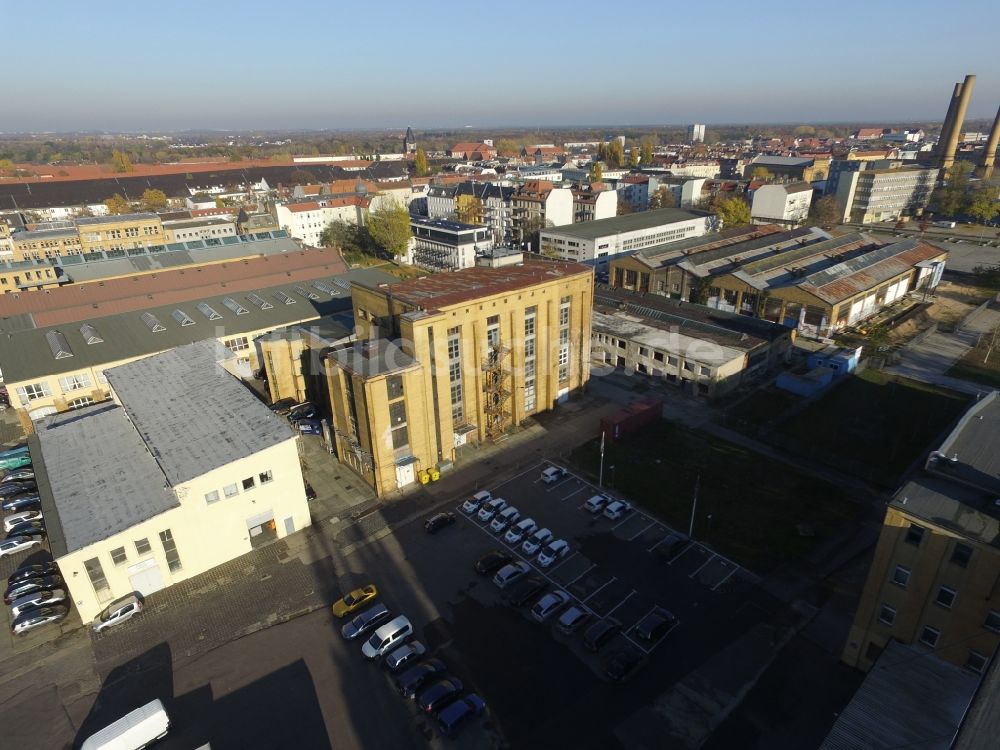 Luftbild Berlin - Rathenau-Hallen in Berlin