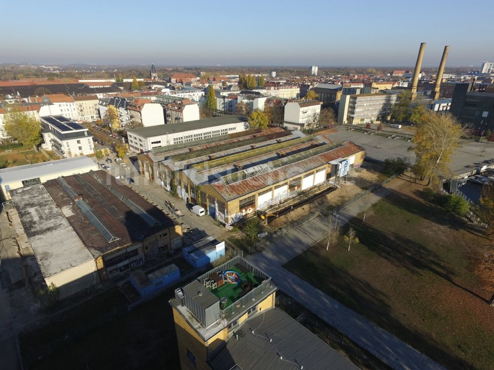 Luftaufnahme Berlin - Rathenau-Hallen in Berlin