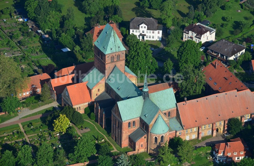 Luftaufnahme Ratzeburg - Ratzeburger Dom in Ratzeburg im Bundesland Schleswig-Holstein