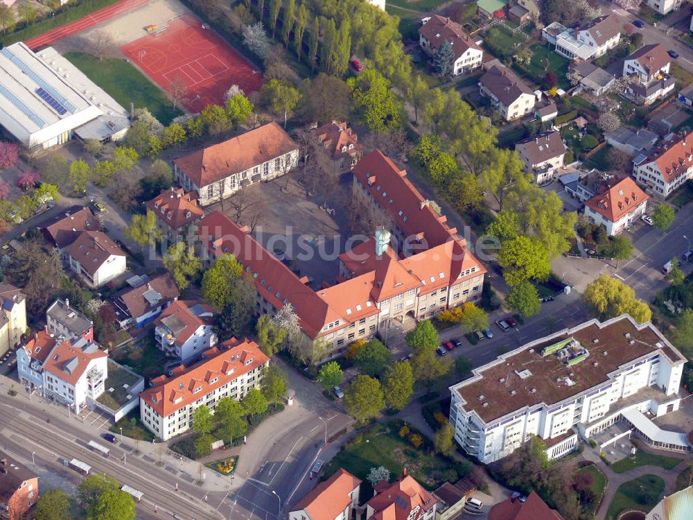 Freiburg aus der Vogelperspektive: Realschule Freiburg